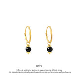 Triquetra Midi Hoops Gold <p><b> +6 colours </b></p>