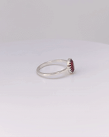 Garnet Royal Ray of Light Silver