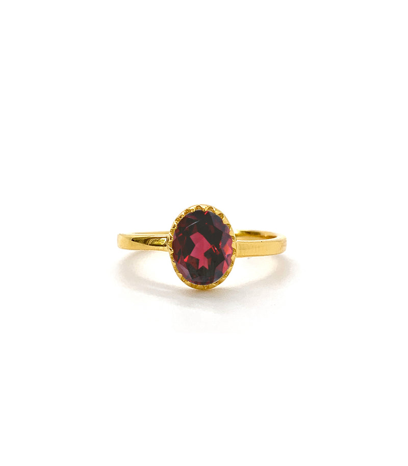 Garnet Royal Ray of Light Gold