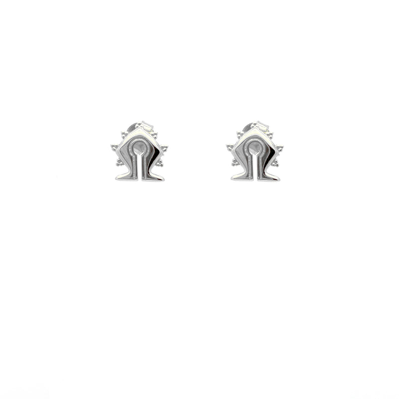 Mamuli Studs Silver