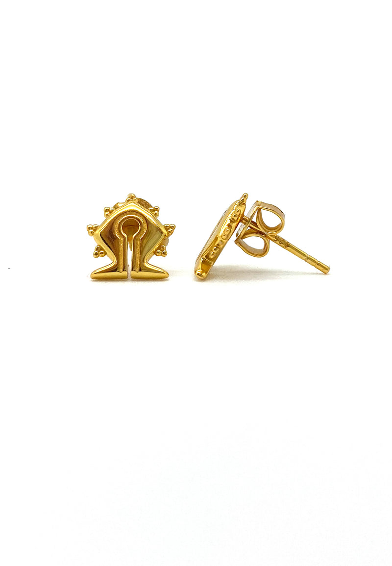 Mamuli Studs Gold