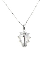 Classic Mamuli Necklace II Silver